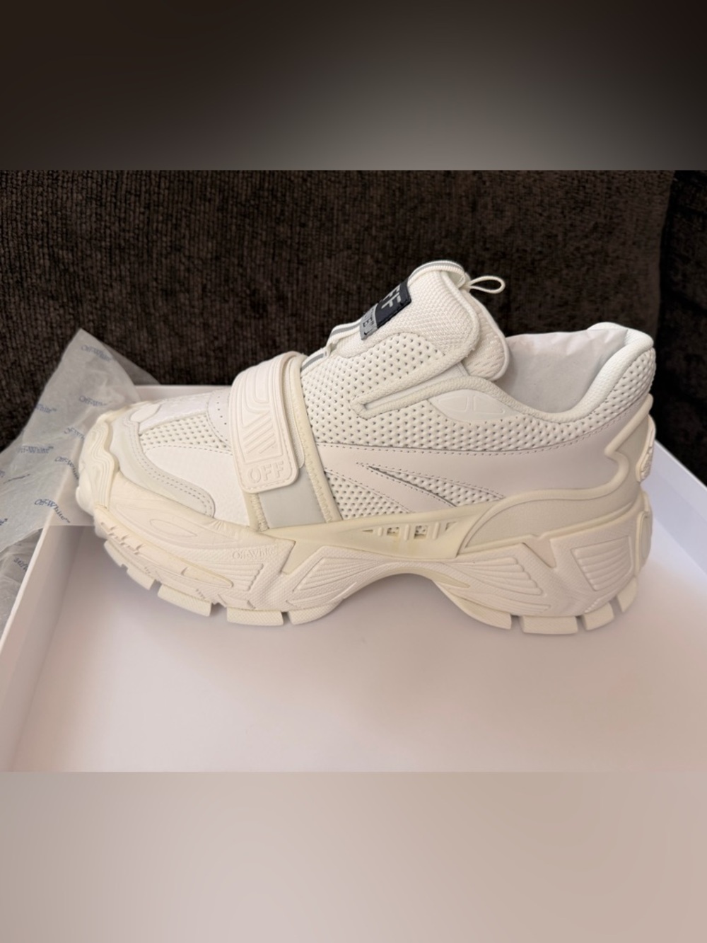 Off-White Glove Slip On Sneaker White 41EU (8M/9.5W)